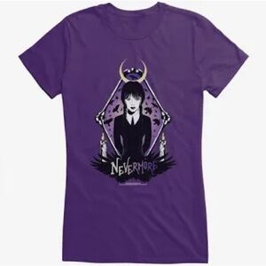 Wednesday Adams Nevermore tshirt